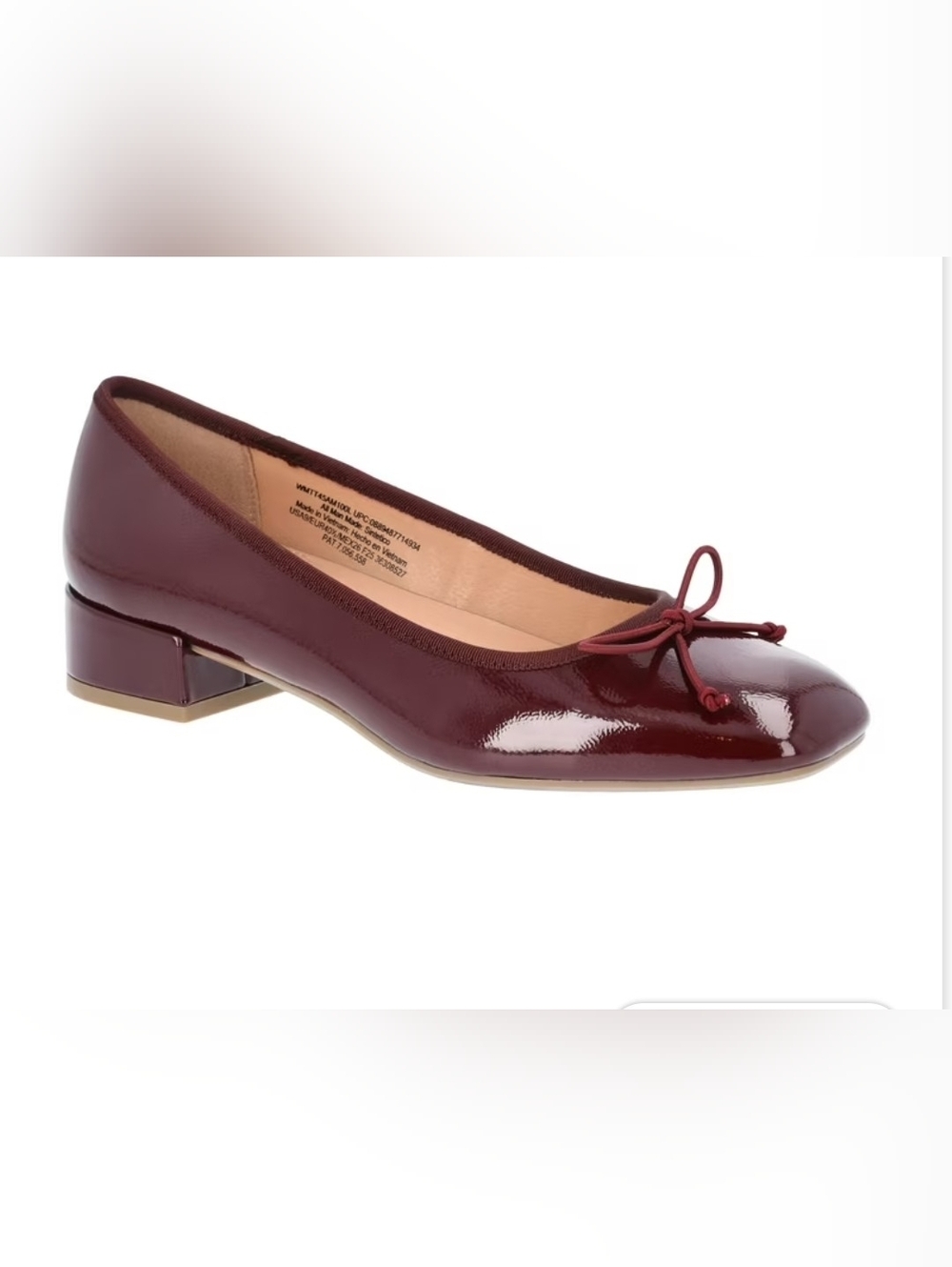 Time and Tru Patent Leather Loafers